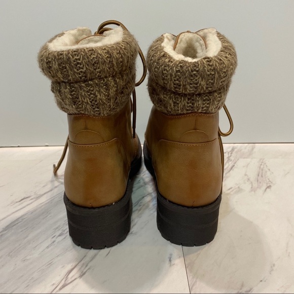 Mia Maylynn Lace Up Boots 9M - Picture 3 of 8